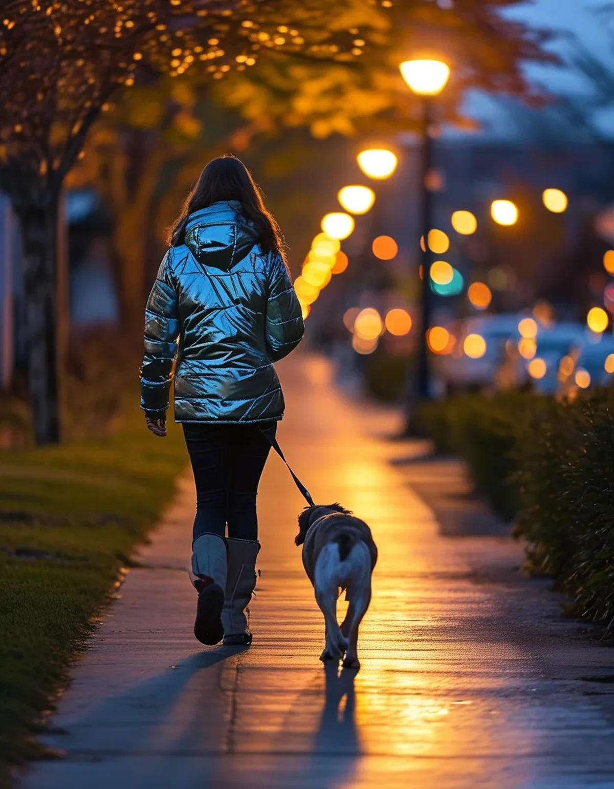 Why Do Darker Evening Dog Walks Change What You Should Wear?
